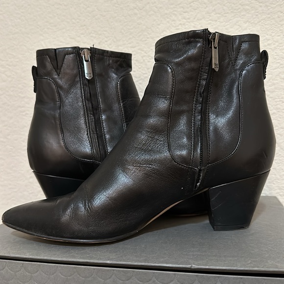 Sam edelman black leather booties - Picture 6 of 10